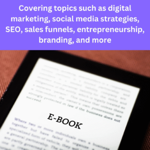 50+ Business & Marketing eBooks Mega Bundle | Master Resell Rights (MRR), Business eBooks