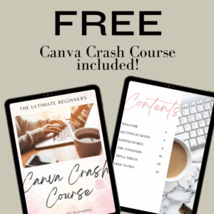 Canva eBook Template, Course WorkBook Template, How to Create e-Book, 250 page book Template