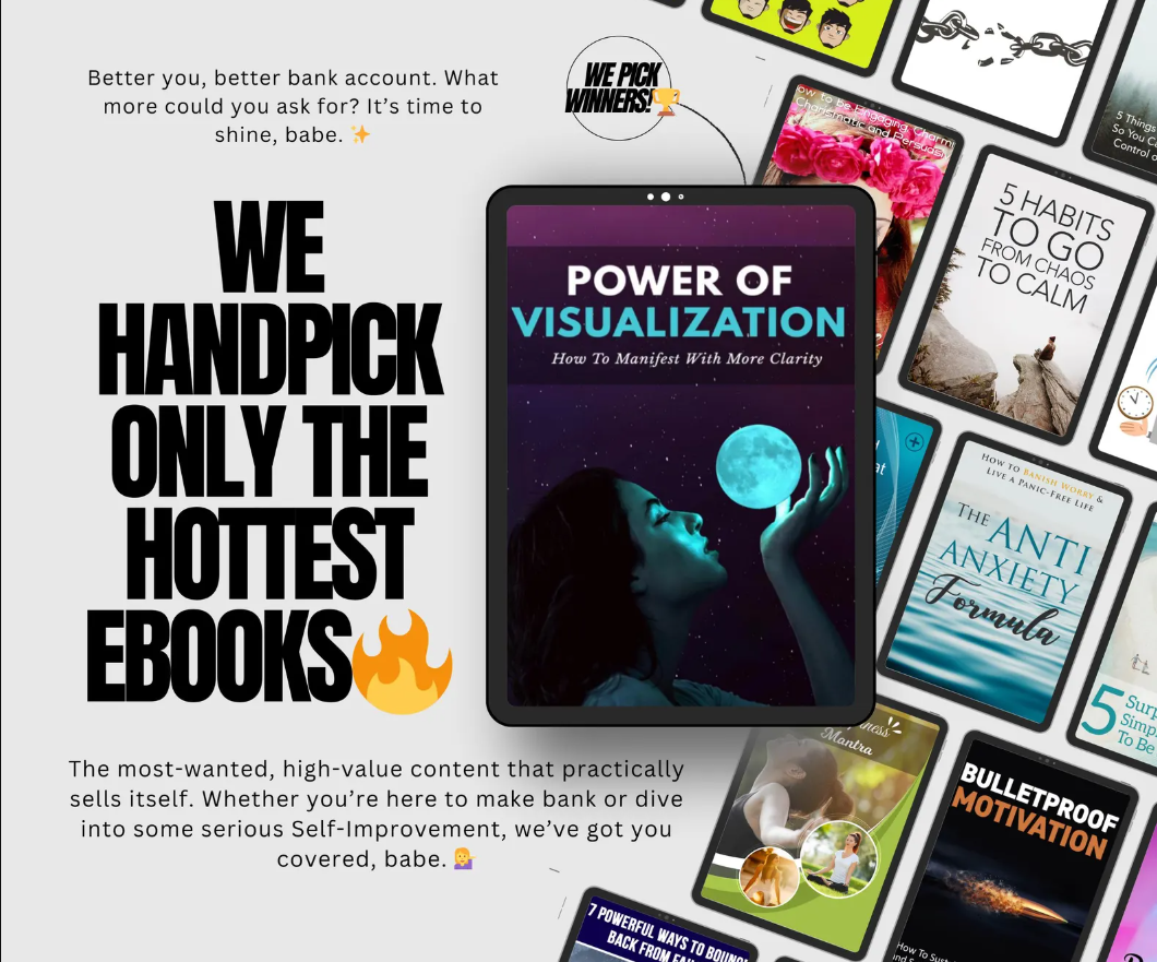 EBOOKS Self Improvement Bundle/750 Digital Books With Resell Rights/Ebook Bundle - Image 7