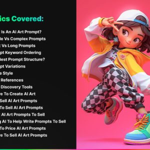 A Guide To Writing And Selling Ai Art Prompts | A 61 page tutorial for effective AI art